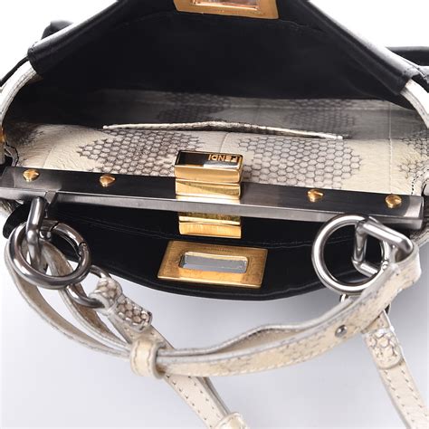 fendi peekaboo black friday|fendi peekaboo snakeskin.